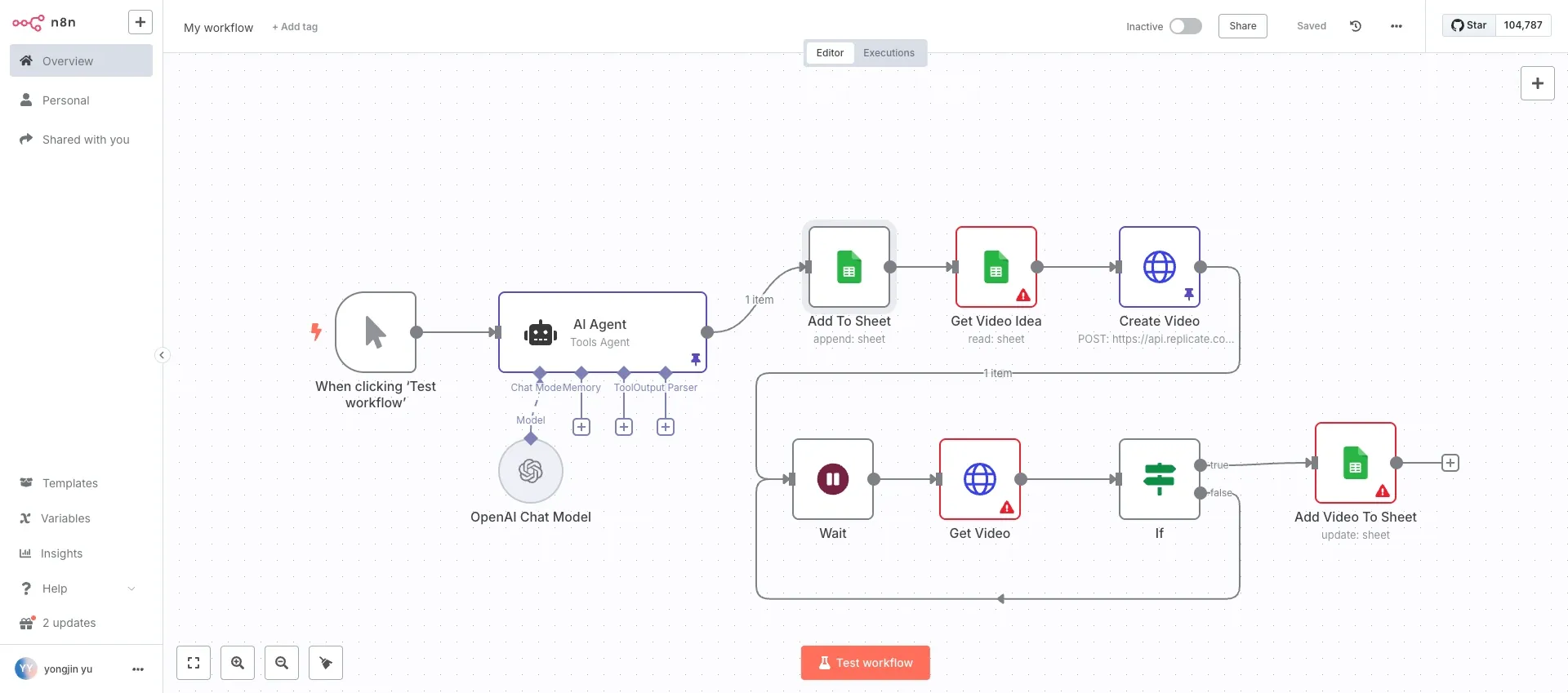우당탕탕 N8N - (1) Credentials from Google